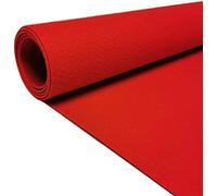 MadeInNature Tapis de Passage Rouge/Tapis de décoration, idéal pour Magasin, événements et fêtes, cinéma, église/Petites et Grandes Longueurs (1x6m)