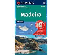 Madeira 1:50,000: Hiking and cycling map in one