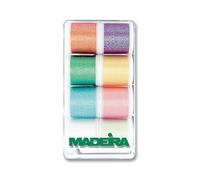 Madeira 8010 Opal Stickbox Metallic 8 bobines fil métallisé 200 m