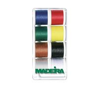 Madeira 8016 Areofil Boîte fils à coudre N° 35 8 bobines de 100 m Super résistant