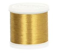 Madeira 984217 Metallic Nylon/Polyester Embroidery Thread, 40wt/220 yd, Gold 7