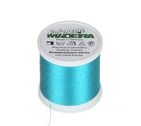 Madeira 9845-1746 2 Plis Polyneon Polyester Fil à Broder, 40 WT/135d 402,3 m, Bleu Sarcelle