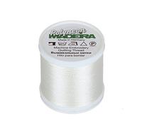 Madeira 9845-1803 2 Plis Polyneon Polyester Fil à Broder, 40 WT/135d 402,3 m, Blanc cassé