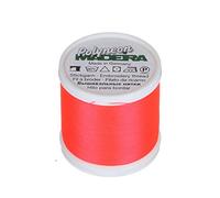 Madeira 9845-1907 2 Plis Polyneon Polyester Fil à Broder, 40 WT/135d 402,3 m, Neon Flamme