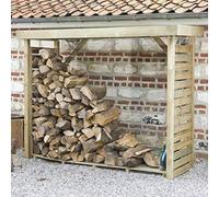 Madeira Abri à bûches en Bois avec Plancher - 2,7 stères