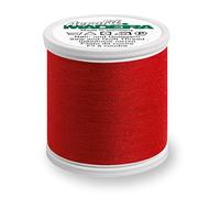 MADEIRA Aerofil-Épaisseur : 120-100 m, Polyester, rouge, Set de 100 Pièces