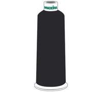 Madeira Bobine de fil à broder en rayonne Noir 5 500 m