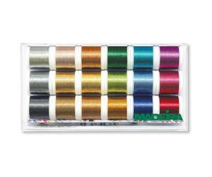 Madeira Clear Box: Métallique: Lisse: 18 x 200 m: Bobines 8021 Multi