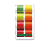 Madeira Coffret Cadeau: Polyneon: Fluorescent: 8 x 200m: Bobines, 8X200M, Meter, Set de 8 Pièces