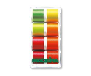 Madeira Coffret Cadeau: Polyneon: Fluorescent: 8 x 200m: Bobines, 8X200M, Meter, Set de 8 Pièces