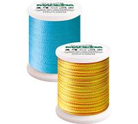 Madeira Garne Nouveauté 2016 Decora No.12 Fil à broder 300 m, couleur : 2088, multicolore, fil à broder, quilt et fil à surfiler en viscose brillant.