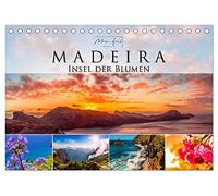 Madeira - Insel der Blumen 2026 (Tischkalender 2026 DIN A5 quer), CALVENDO Monatskalender: Impressionen von der Blumeninsel Madeira