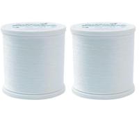 Madeira M9765-1001 Fil de soubassement, 1001 blanc, 500 m, m (Lot de 2)