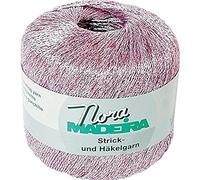 Fil à crocheter et à tricoter métallisé Nora - 25GR(...) - 313 Rose