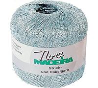 Fil à crocheter et à tricoter métallisé Nora - 25GR(...) - 333 Bleu