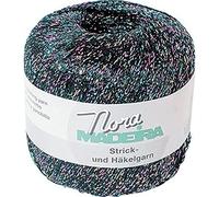 Madeira M9813-371 Fil à Tricoter Polyester 371 Noir/Bleu/Rose 100 m