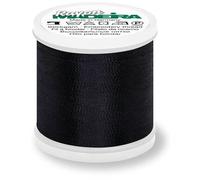 Madeira M9840-1000 Bobine de fil à broder pour machine 1000 Noir 200 m