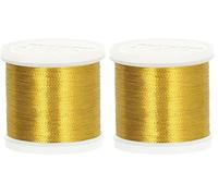 Madeira M9842-GOLD8 Fil Polyester Gold8 200 m Mètre, Or 8. (Lot de 2)