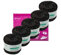Madeira Nora Fil à tricoter à paillettes 5 x 25 g Couleur 371 Noir arc-en-ciel