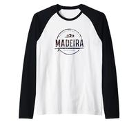 Madeira Portugal - Rétro Madère Portugal Vintage Surf CV19X Manche Raglan