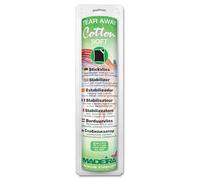 Madeira Stabilisateur Tear-Away – Support en coton doux pour broderie, 10 m x 30 cm Noir