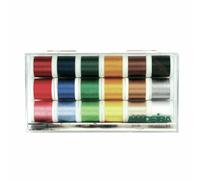 Madeira Transparent Boîte : Rayonne No.40 : 18 X 200m : Bobines - Multi Coloré -
