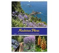 Madeiras Flora. Wundersame Wildblumen und exotische Gehölze (Wandkalender 2027 DIN A2 hoch), CALVENDO Monatskalender: Blütenzauber auf der Blumeninsel im Atlantik