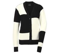 MADELEINE Cardigan noir / blanc, Taille L