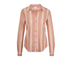 MADELEINE Chemisier abricot / poudre, Taille XXL