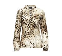 MADELEINE Chemisier beige / marron / noir, Taille XL