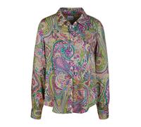 MADELEINE Chemisier beige / vert / violet, Taille XL