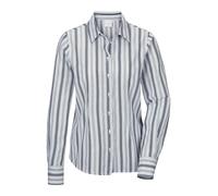 MADELEINE Chemisier bleu marine / bleu clair / blanc cassé, Taille XS