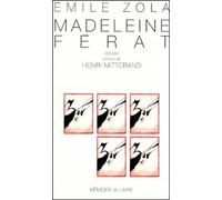 Madeleine Ferat - Émile Zola - Memoire Du Livre - broché - Roman