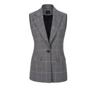 MADELEINE Gilet noir / blanc, Taille S-M