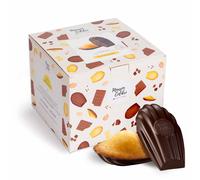 Madeleine Nature Maison Colibri Coque Chocolat Noir - 30 madeleines emballées individuellement