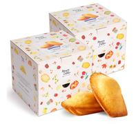 Madeleine Nature Maison Colibri Pur Beurre - 2 boites - 72 madeleines emballées individuellement