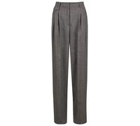 MADELEINE Pantalon à pince curry / gris foncé, Taille 40