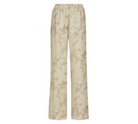 MADELEINE Pantalon beige / blanc perle, Taille 48
