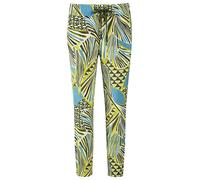 MADELEINE Pantalon bleu / olive / pomme / blanc cassé, Taille 34