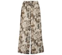 MADELEINE Pantalon marron / chocolat / gris / blanc cassé, Taille 34