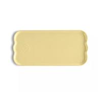 MADELEINE Plat à cake 31.5x15 cm en porcelaine Emile Henry Jaune Vanille