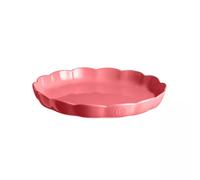 MADELEINE Plat à Tarte en Céramique D31 cm Emile Henry Rose Candy