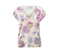 MADELEINE Pull-over beige / bleu clair / violet / rose, Taille XS