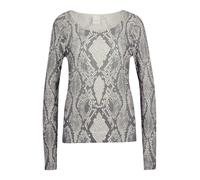 MADELEINE Pull-over gris / blanc cassé, Taille L