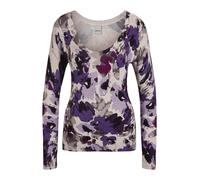 MADELEINE Pull-over gris / lilas / baie / violet foncé, Taille L-XL