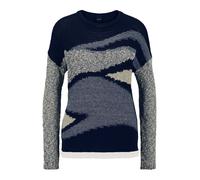 MADELEINE Pull-over marine / bleu clair / gris, Taille S-M