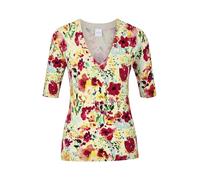 MADELEINE Pull-over mélange de couleurs / blanc, Taille M