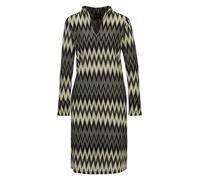 MADELEINE Robe beige / gris / olive, Taille 48