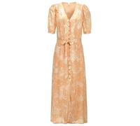 MADELEINE Robe-chemise pêche / blanc, Taille 34