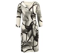 MADELEINE Robe gris / noir / blanc cassé, Taille 36